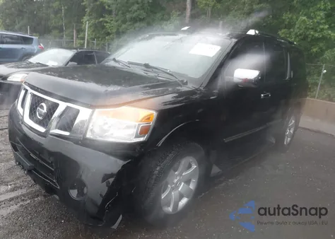 2010 Nissan Armada Titanium из США, поврежденный, VIN 5N1AA0NC4AN622654